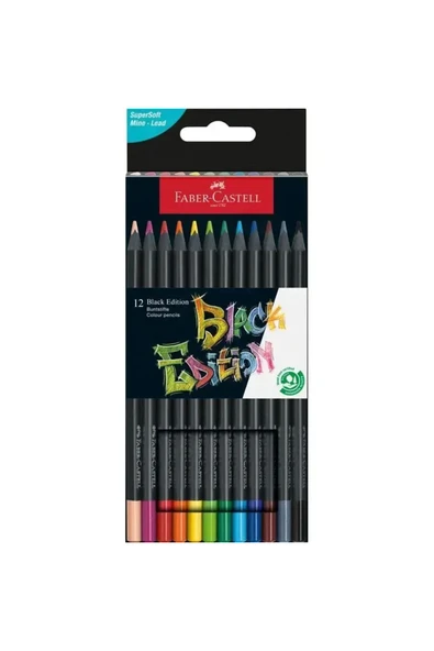 Black Edition Kuruboya Kalem Seti 12li 116412