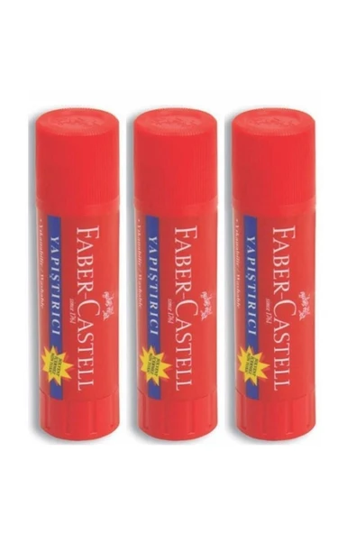 Faber - Castell Stick Yapıştırıcı 20 Gr 3lü