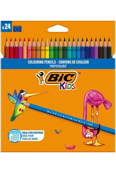 Kids Tropicolors Kuru Boya Kalemi 24 Renk - 8