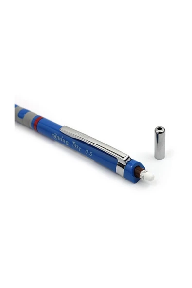 Versatil Kalem (mekanik Uçlu Kurşun Kalem) Tikky Rd Deniz Mavisi 0.5 Mm 2189064 (12 Li Paket - 2