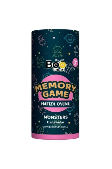 Memory Game Monsters - Ahşap Canavarlar