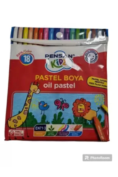 Kidz Pastel Boya Çantalı 18 Renk 98121