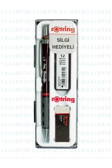 Tikky Kaliteli Versatil Kalem Set 0.7 Silgi Kalem Ucu Mekanik Uçlu Versatil Kalem - 3