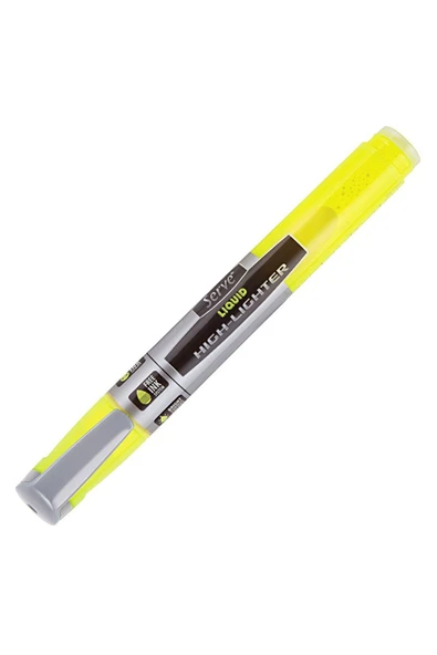 Liquid Highlighter Sıvı Mürekkepli Fosforlu Kalem Pastel Sarı