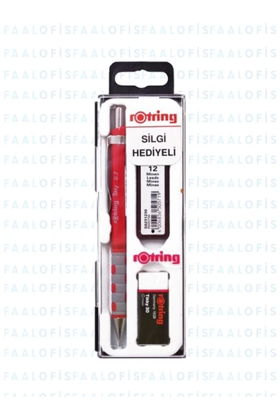 Tikky Kaliteli Versatil Kalem Set 0.7 Silgi Kalem Ucu Mekanik Uçlu Versatil Kalem - 8