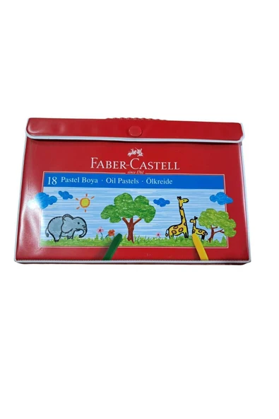 FC  PASTEL BOYA 18 RENK PLASTİK ÇANTALI
