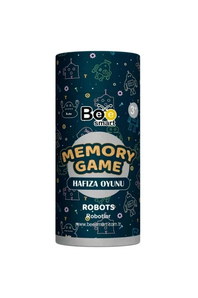 Memory Game Robots - Ahşap Robotlar