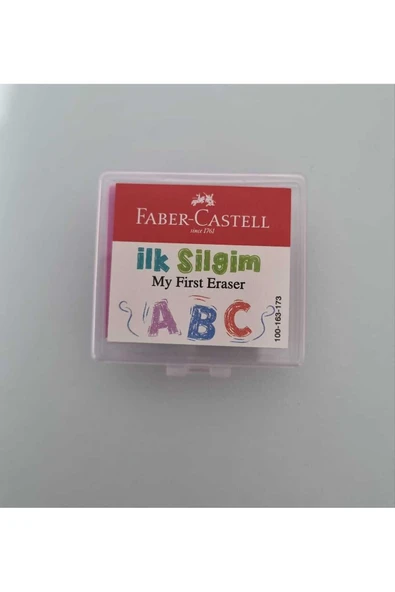 Faber-Castell Ilk Silgim Plastik Kutulu Renkli Hamur Silgi Pembe (1 Adet) - 2