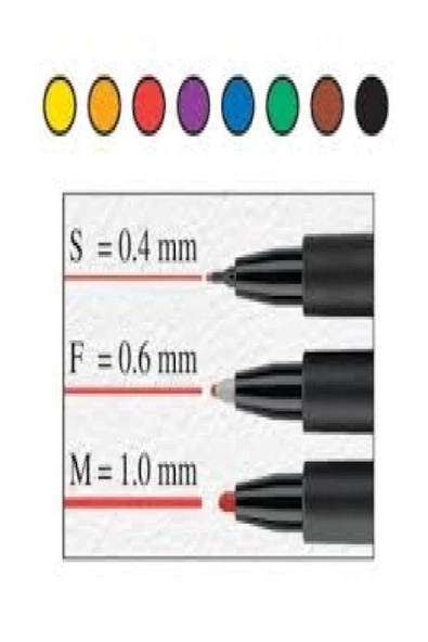 Faber Castel Asetat Kalem Siyah S 4005401523994 - 2