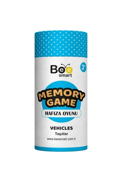 Memory Game Vehicles - Ahşap Araçlar