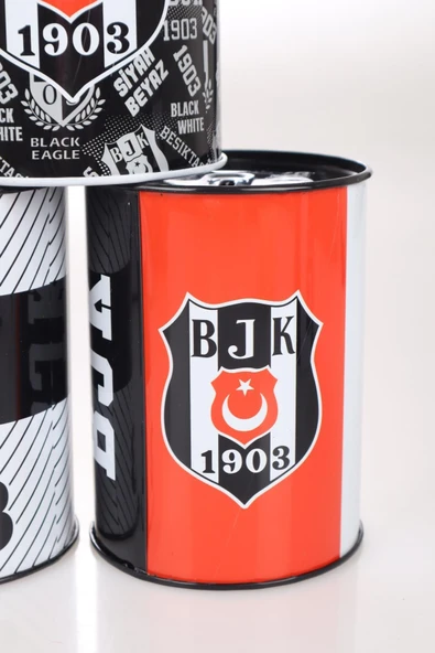 YENİ SEZON LİSANSLI BEŞİKTAŞ METAL KUMBARA - 3