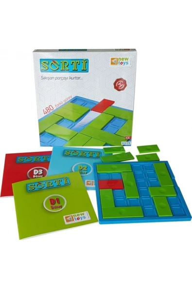 Sorti Oyunu 480 Görev Akıl Zeka Görsel Algı Geliştirici - 2