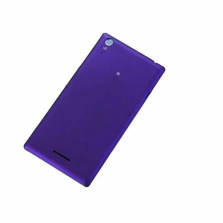 Sony Xperia T3 Arka Kapak Pil Batarya Kapağı Mor