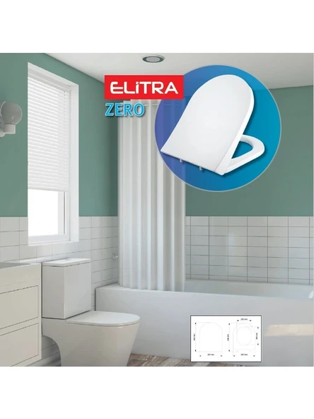 Elitra Zero Klozet Kapağı