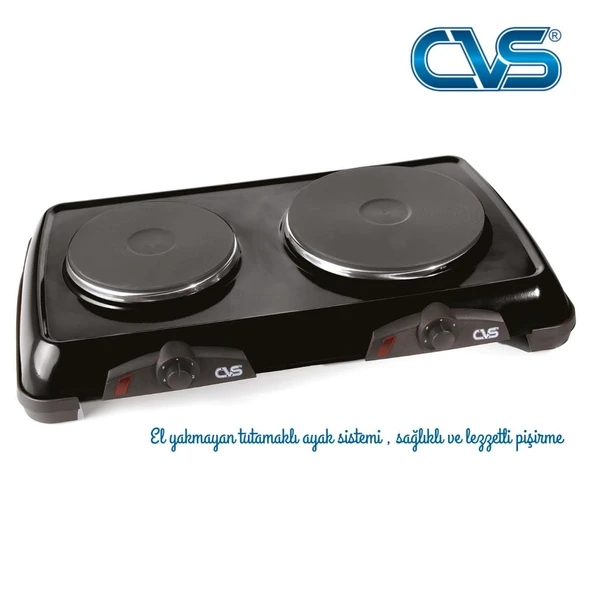 CVS DN 202 Twinn İkili Elektrikli Ocak - 2