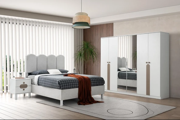 Everest %100 MDF Yatak Odası Takımı %100 MDF | Ücretsiz Teslimat ve Kurulum