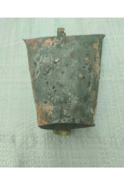KASTAMONU BEYZADE YÖRESEL PAZARI 15 Cm Hayvan Ve Süs Çanı Tok Sesli Karartmali Gorsel