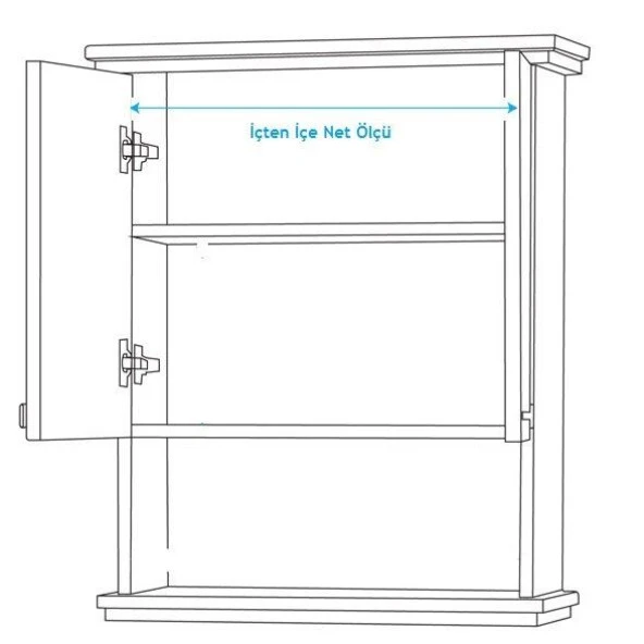 Gürçay Led Işıklı Dolap İçi Askı Borusu Pilli 121-150 cm - 3
