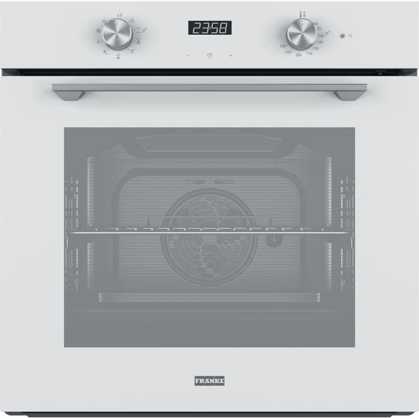 116.0606.099-Franke Fma 86 H Wh White Glass Fırın