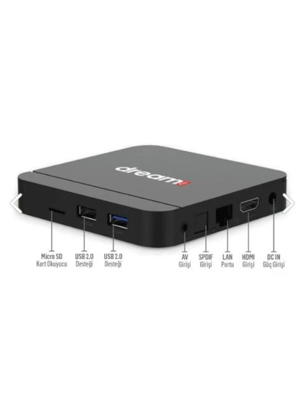 Dreamstar i6 64 GB 6K Android TV Box - 4