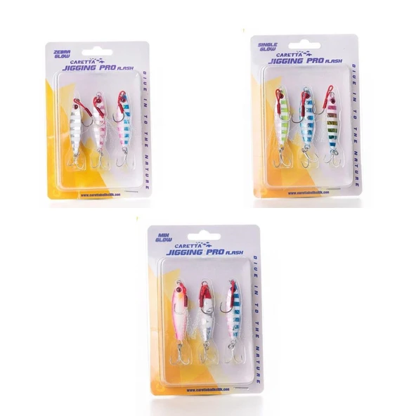 Caretta Jigging Pro Flash Jig Yem 10 Gr