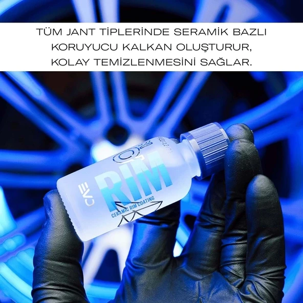 GYEON Q² Rim EVO Jantlara Özel Koruyucu Seramik Kaplama - 30 ml - 3