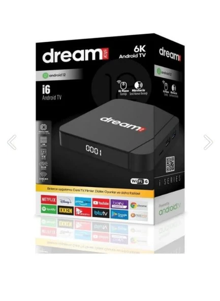 Dreamstar i6 64 GB 6K Android TV Box