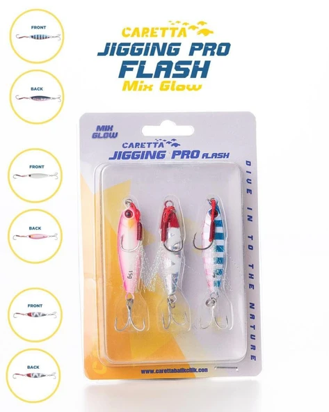 Caretta Jigging Pro Flash Jig Yem 10 Gr - 2