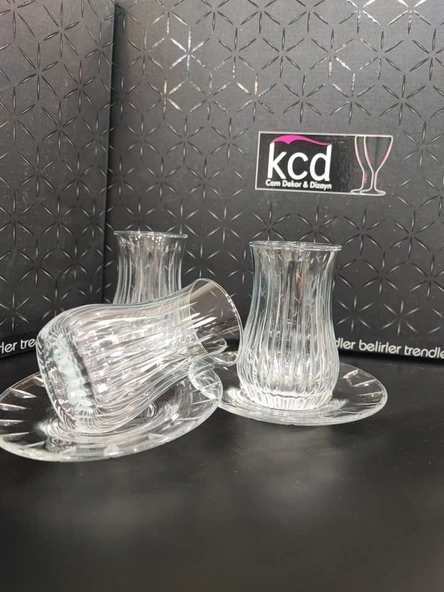 Kcd 3854S 6 Kişilik 12 Parça Çay Seti