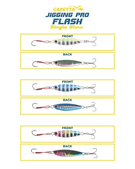 Caretta Jigging Pro Flash Jig Yem 15 Gr - 5
