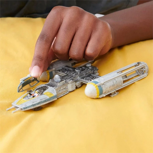 Star Wars Y-Wing Araç ve Mikro Figür Set SWJ0089 - 4