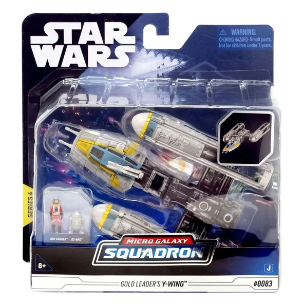 Star Wars Y-Wing Araç ve Mikro Figür Set SWJ0089 - 5