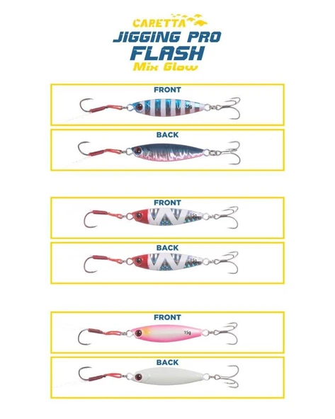 Caretta Jigging Pro Flash Jig Yem 15 Gr - 3