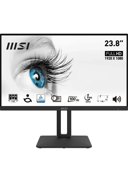 MSI PRO MP242AP 23.8" 1 ms Full HD Pivot IPS 100 Hz Monitör