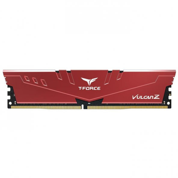 Team T-Force Vulcan Z Red 32GB 2x16GB 3200MHz CL16 DDR4 Gaming Ram (TLZRD432G3200HC16FDC01) - 4