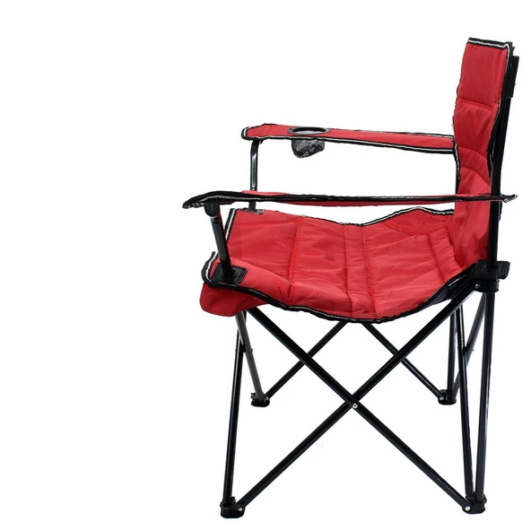 Gray Wolf Bardaklı Kamp Sandalyesi - Kırmızı BP200 - 2