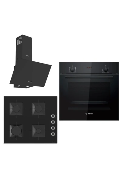 Bosch & Ferre Sanremo 3 lü Ankastre Set ( HBF512BB1T - SS205 - D086 ) ürün görseli 1