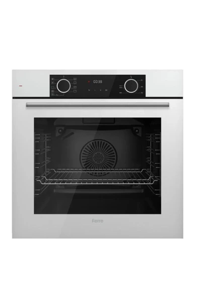 Ferre Fryart Ss Serisi Beyaz Set (ss206 Xe63cb D078 ) - Kare Emaye Izgara - Resim 2