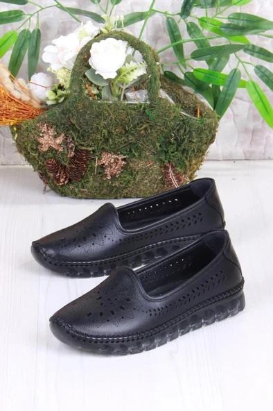 Pisagor Ps-32970 Ortopedik Kadın Günlük Hakiki Deri Ayakkabı - 8