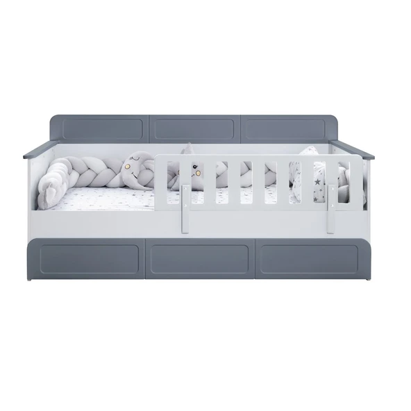 Yavrulu Karyola, Mira Yavrulu Montessori Karyola - Beyaz + 1 Adet Comfort Yatak - 11