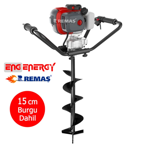 Energy Pro EAK553 15 cm Toprak Burgu Makinesi