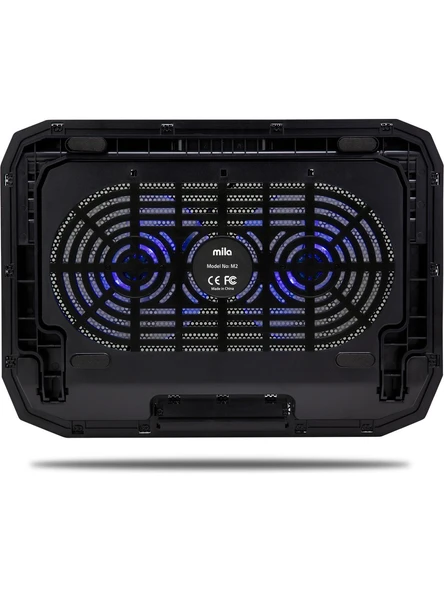 Classone Mila Serisi - M2 - 13-17 İnch - Mavi Led,2 Fan,2 Usb Gaming Notebook Soğutucu Standı - 6