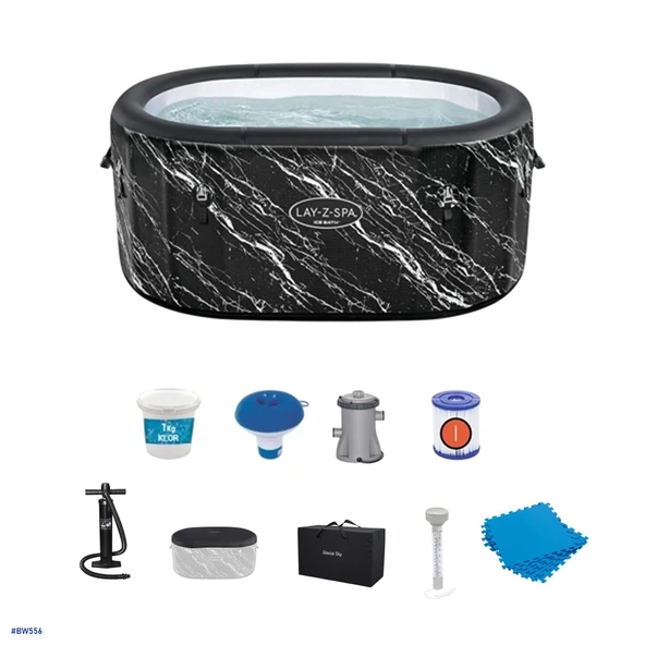 Lay-Z-Spa Soğuk Terapi Buz Banyosu Küveti Seti, 2 Kişilik BW556 6002Q