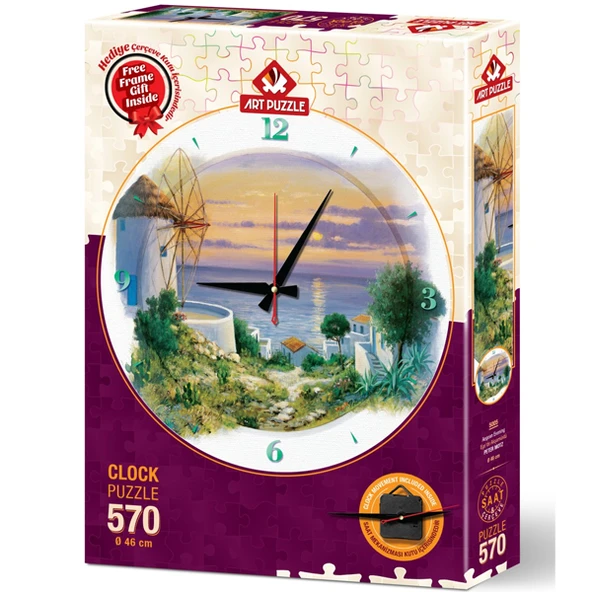Art Puzzle Ege De Akşamüstü Saat 5005 - 2