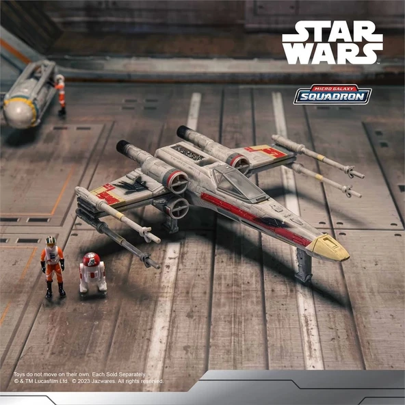 Star Wars X-Wing Araç ve Mikro Figür Set SWJ0092 - 4