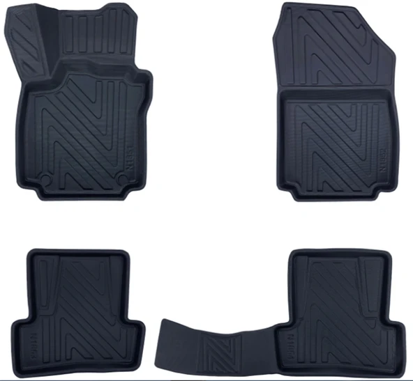 Renault Clio 4 2012-2019 4D Premium Havuzlu Paspas