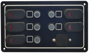 Usb portlu sigorta paneli IP65 Su geçirmez