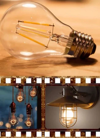 NOAS YL92 4010 Flament 4W Led Ampul Amber 1800K Amber E27 Duy - 2