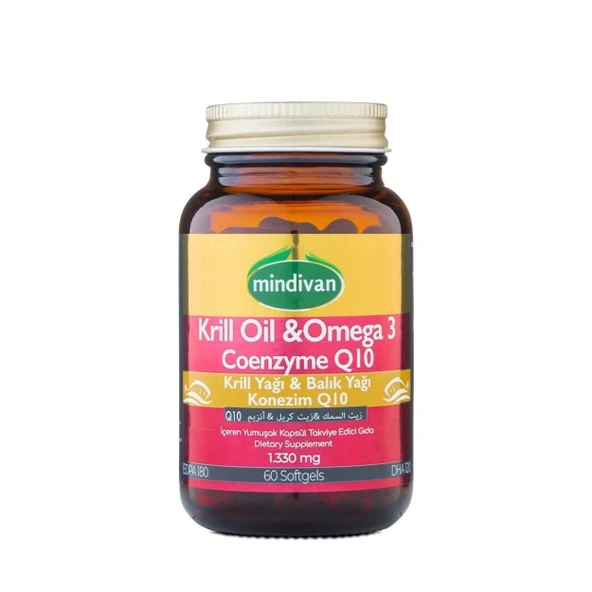 Krill Oil & Omega 3 & Coenzyme Q10 500 Mg 60 Kapsül - Resim 2