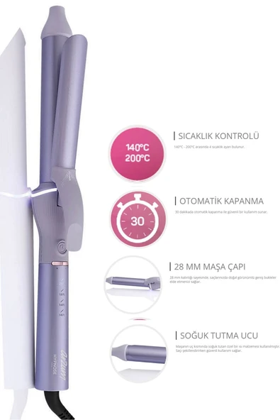 Arzum AR5104 Hypnose Ionmax Saç Maşası - 2